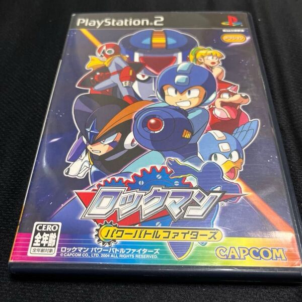 PS2 ロックマン パワーバトルファイターズ