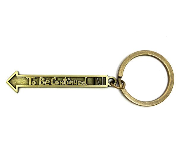 ジョジョの奇妙な冒険「To Be Continued」キーホルダー