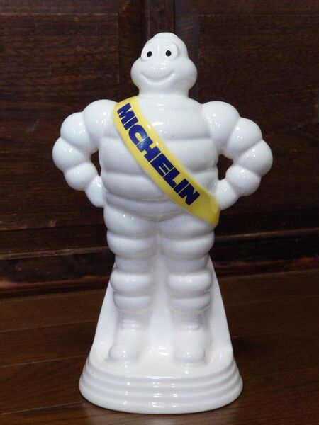 ミシュラン ビバンダム君フィギア 貯金箱 陶器製 約23cm