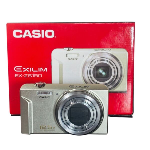 CASIO カシオ デジタルカメラ EXILIM EX-ZS150 デジカメ コンデジ