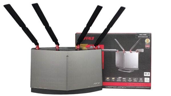 BUFFALO WXR-6000AX12S Wi-Fi6/IP6対応 無線LANルーター