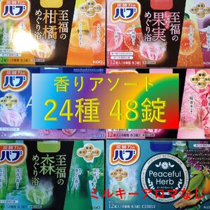花王 バブ 入浴剤 11【花王 バブ 24種48錠 A】 香りアソート