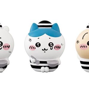 ちいかわフレンズ4 囚人服3体 ちいかぶ ハチワレスポーツ刈り 5個セット