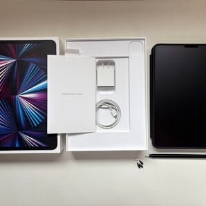 【値下げ!超美品!】【アクセサリー付き】Apple iPad Pro M1 128GB Wi-Fiモデル (シルバー)