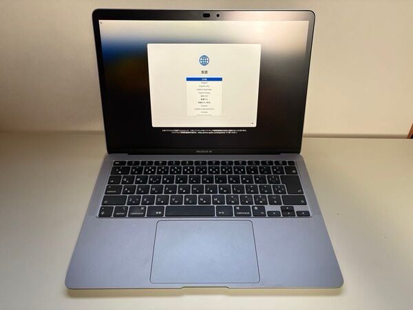 Apple M1 MacBook Air 13インチ スペースグレイ 8GB 256GB