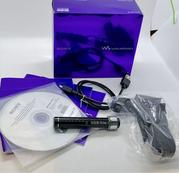 walkman sony nw-s203f ブラック 貴重な専用アームバンド付き