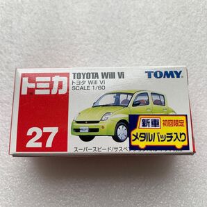 トミカ 27 トヨタ WII VI バッジ入り 未使用・未開封
