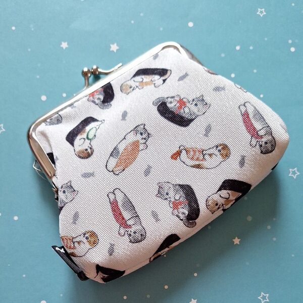 モフサンド がま口コインケース お寿司にゃん 新品