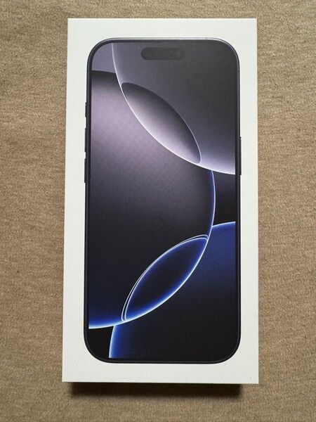 値下不可 新品未開封 iPhone16 pro Max 256GB SIMフリー ブラックチタニウム