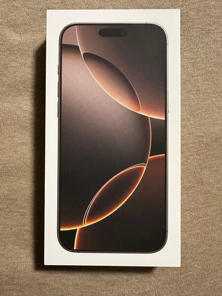 値下不可 新品未開封 iPhone16 pro Max 256GB SIMフリー デザートチタニウム