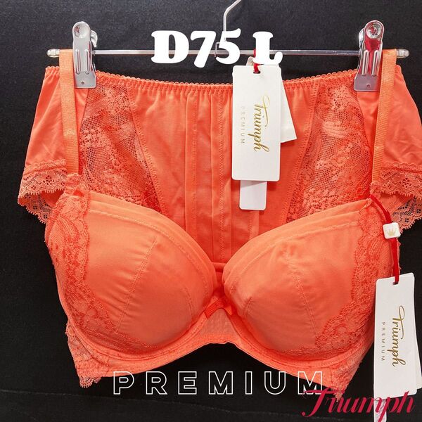 トリンプ プレミアム ゴールドレーベルブラジャー&ショーツ D75