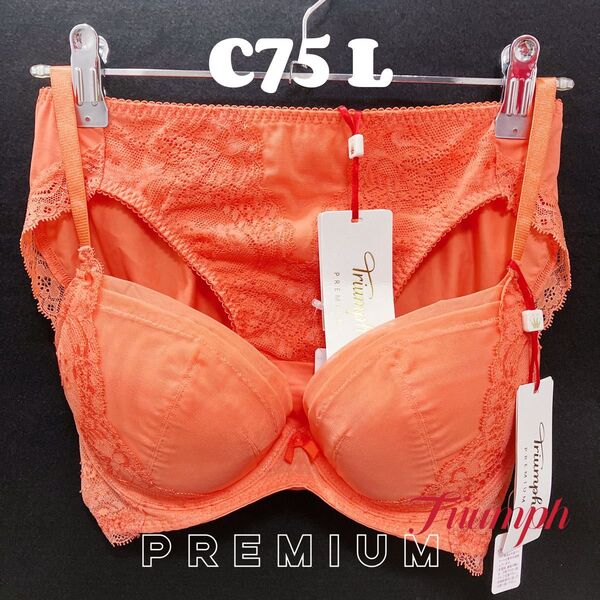 トリンプ プレミアム ゴールドレーベルブラジャー&ショーツ C75