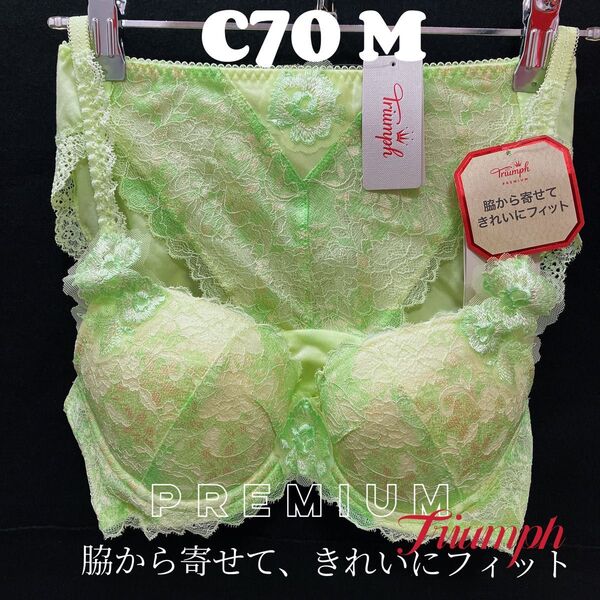 C70 トリンプ プレミアム レッドレーベル0084 ブラジャー&ショーツ