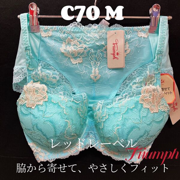 C70 トリンプ レッドレーベル バイ トリンプ0089 ブラジャー&ショーツ