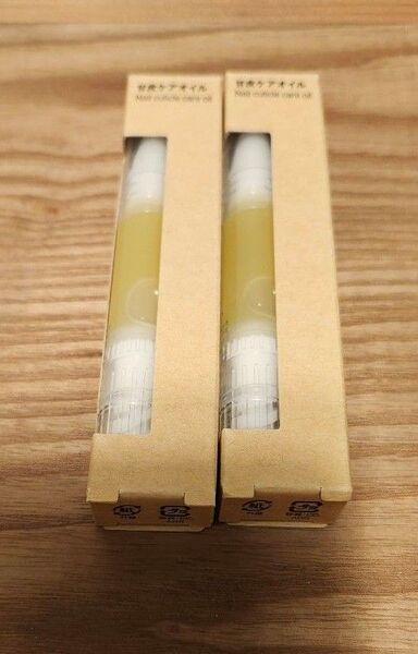 新品未使用 無印良品 ネイルケアオイル 2本セット