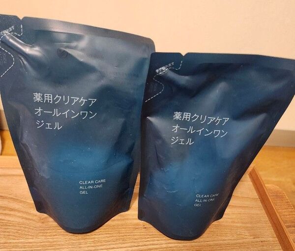 無印良品 薬用クリアケアオールインワンジェル 詰め替え用 180g×2袋