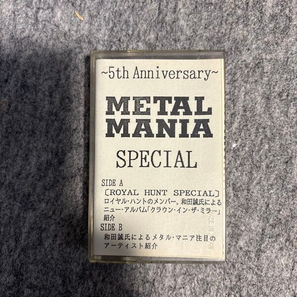 METAL MANIA SPECIAL ~5th Anniversary~ カセットテープ