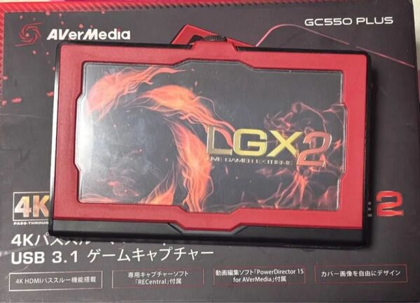 AVerMedia キャプチャーボード usb Live Gamer EXTREME 2 GC550 PLUS 4K対応