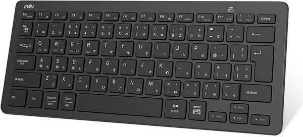 AP78 Ewin キーボード ワイヤレス bluetooth 小型 キーボード JIS基準 日本語配列