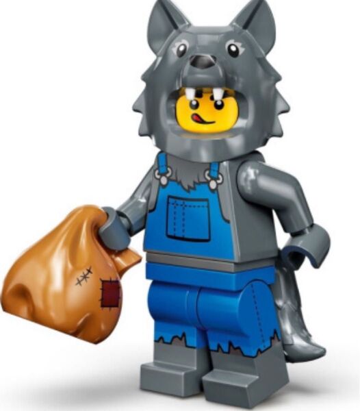 新品 未使用 LEGO レゴ 71034 ミニフィグ シリーズ 23 ミニフィギュア オオカミコスチューム