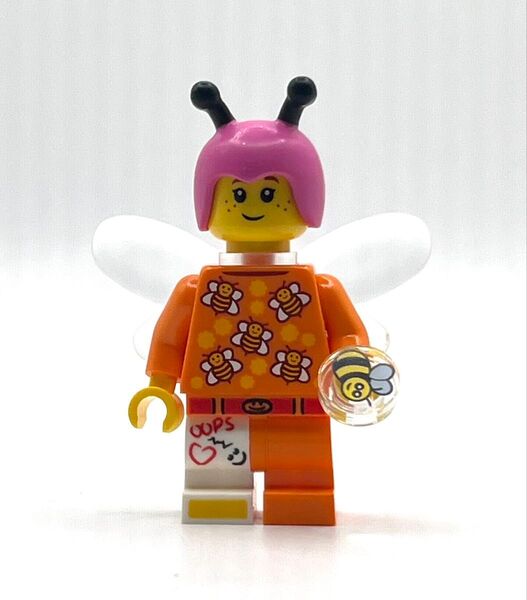新品 レゴ ミニフィグ ハチの女の子 ミツバチ ミニフィギュア 羽 子供