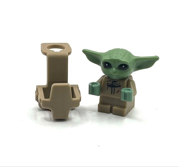 新品 正規品 レゴ スターウォーズ ベビー・ヨーダ ミニフィグ ベビーキャリア マンダロリアン