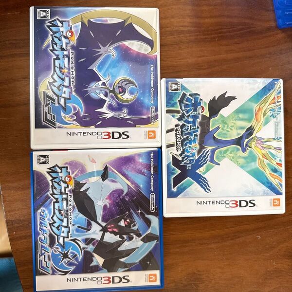ポケモンX ムーン ウルトラムーン まとめ売り 3DS