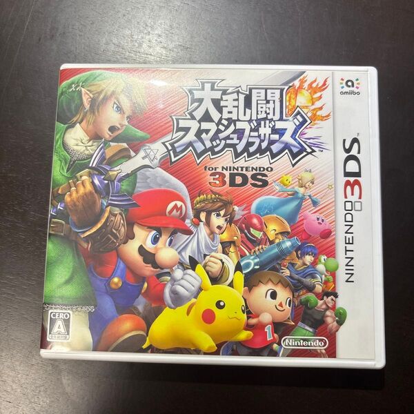 大乱闘スマッシュブラザーズ 3DS カセット