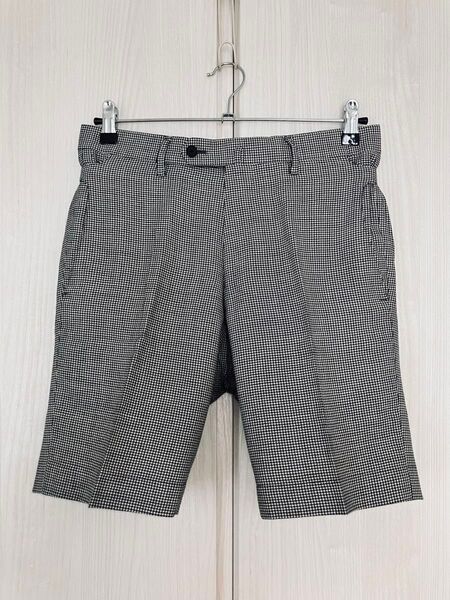 【EDIFICE(エディフィス)】シルクリネン混生地の高級感のあるショートパンツ