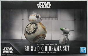 バンダイ　スターウォーズ「1/12　BB-8 & D-O ジオラマセット」新品