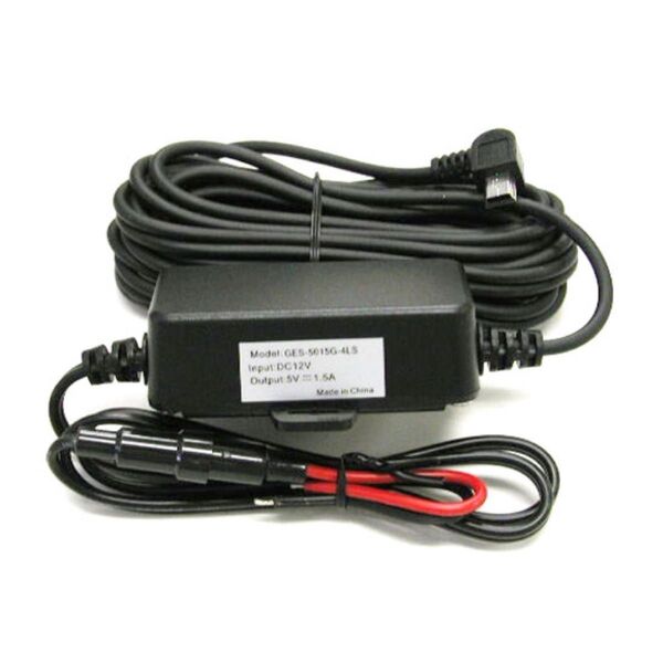 ユピテルドライブレコーダー用 5Vコンバーター付電源直結コード 4m 43-300-00078-000 GES-5015G-4LS