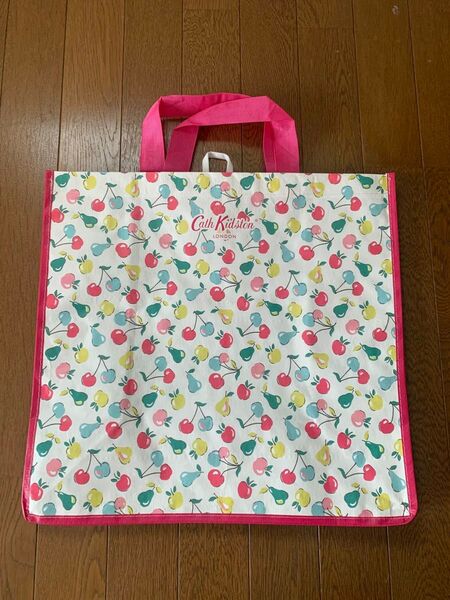 イギリス テスコx キャスキッドソン 新作コラボ 特大エコバッグ ロンドン 手提げバッグ トートバッグ Cath Kidson