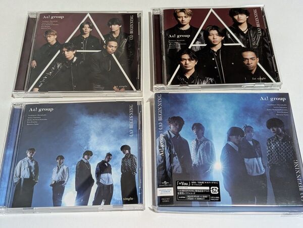 Aぇ! group 《A》BEGINNING 初回限定A・B 通常版 UniversalMusic盤