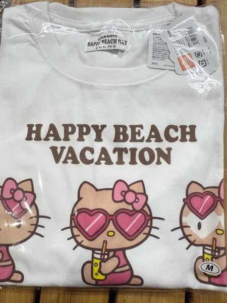 サンリオ キティ JUICE 日焼け Tシャツ M