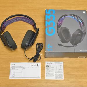 ロジクール G335 有線ゲーミングヘッドセット ジャンク品