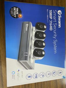 Swann smart security system★カメラ4台 チャンネル4個 1080pフルHD 1TB b