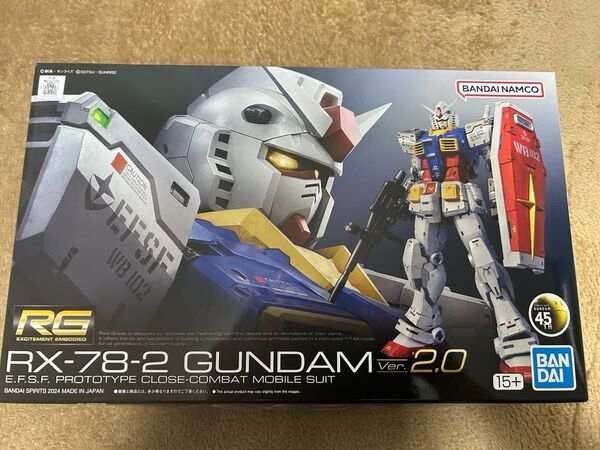 RG RX-78-2 ガンダム 機動戦士ガンダム プラモデル ガンプラ バンダイ