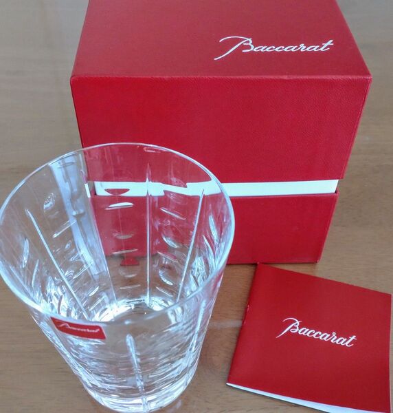 未使用 バカラ エキノックス ロックグラス クリスタル グラス 箱あり Baccarat