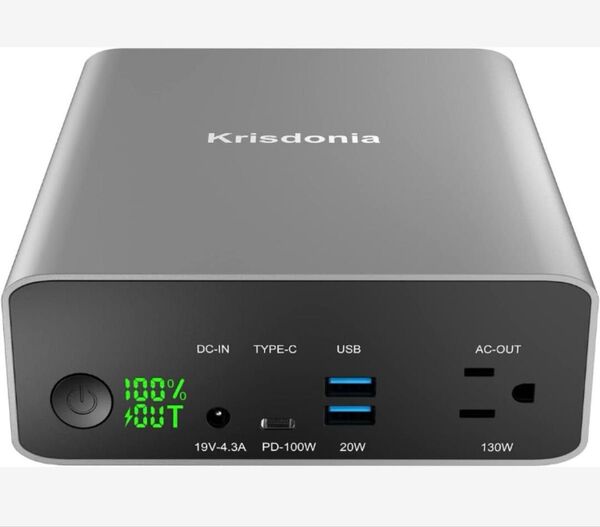 新品、未使用 ポータブル電源 AC出力対応 モバイルバッテリー 80000mAh 予備電源