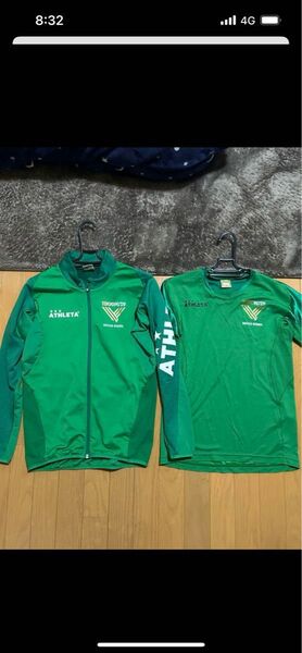 東京ヴェルディ サッカースクール ジャケットとシャツの2着セット