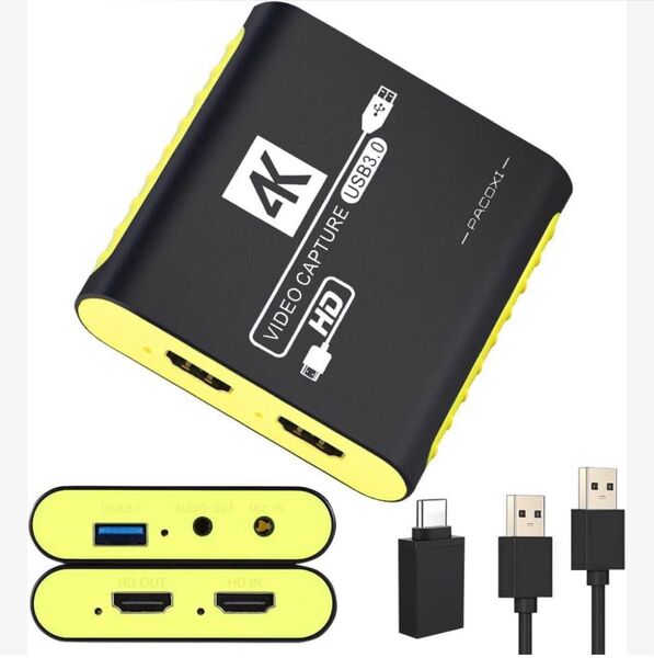 キャプチャーボード Switch対応 USB3.0 パススルー機能 HDMI