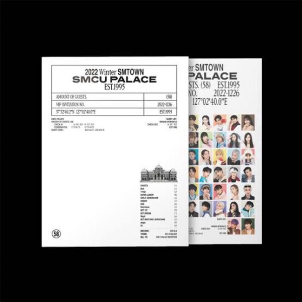 smtown smcu palace 2022 winter アルバム