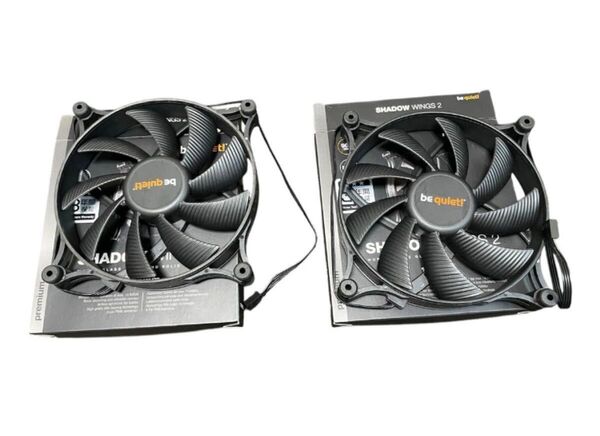 Be quiet! SHADOW WINGS 2 140mm PCケースファン 2セット