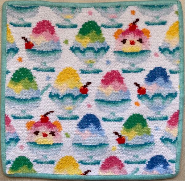 ラブラリーバイフェイラー タオルハンカチ ラブラリーカキゴオリ 廃盤品 B品