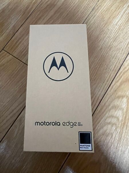 【新品/未開封品】 Motorola edge 40 neo 8GB/256GB ブラックビューティ