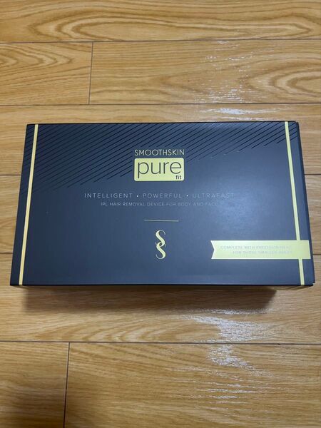 【新品/未使用品】スムーズスキン pure fit 家庭用光脱毛美容器 ホワイト SSGPURE-FIT-WH-C