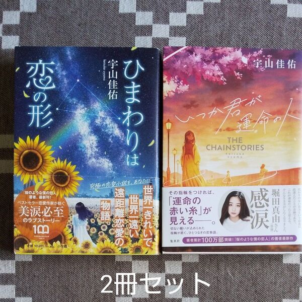 【2冊セット】ひまわりは恋の形・いつか君が運命の人 宇山佳佑/著