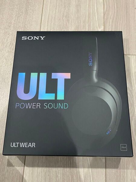 SONY WH-ULT900N ultwear ブラック ワイヤレスヘッドホン