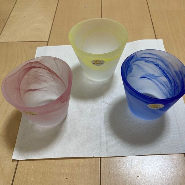 色彩グラス 3個セット 風水生活 ドクターコパ
