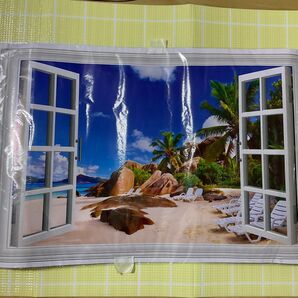 偽窓 ウォールステッカー壁紙風景画 3d立体おしゃれ 北欧 窓景色自然風景 風景